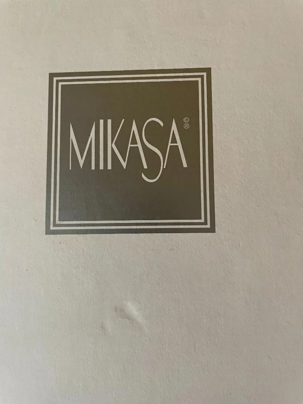 Mikasa Leave Shape Crystal Platter Large Frosted Glass Tray